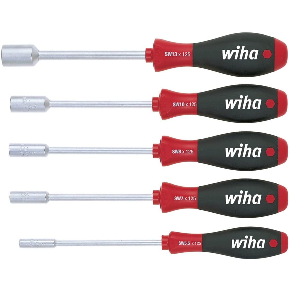 Steckschlüssel-Schraubendreher-Set SoftFinish, 5-teilig