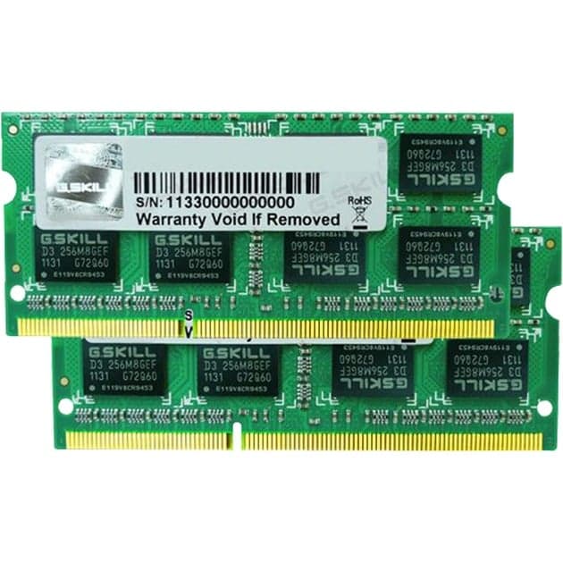 SO-DIMM 8 GB DDR3-1600 (2x 4 GB) Dual-Kit, Arbeitsspeicher