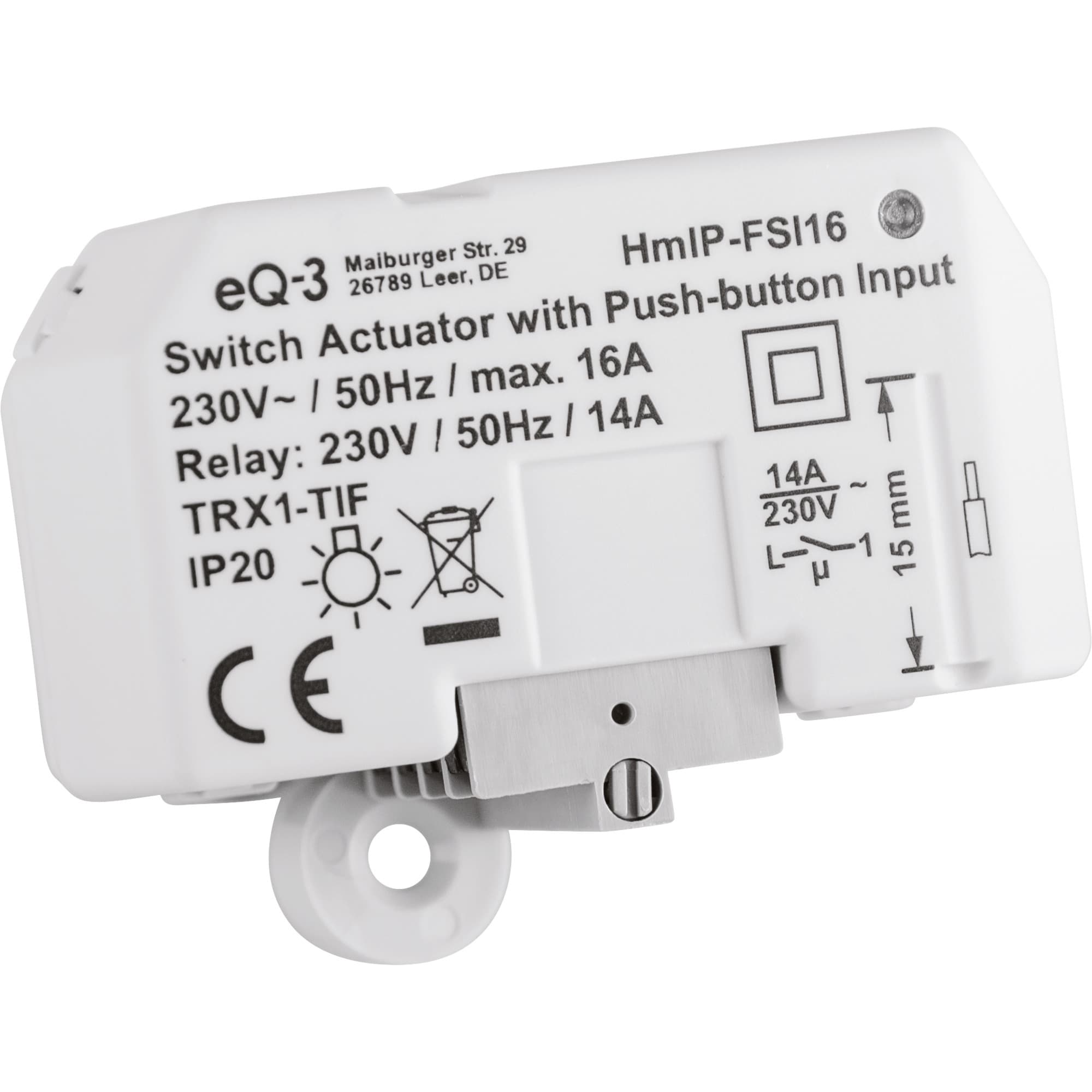 Schaltaktor mit Tastereingang (HmIP-FSI16), Schalter