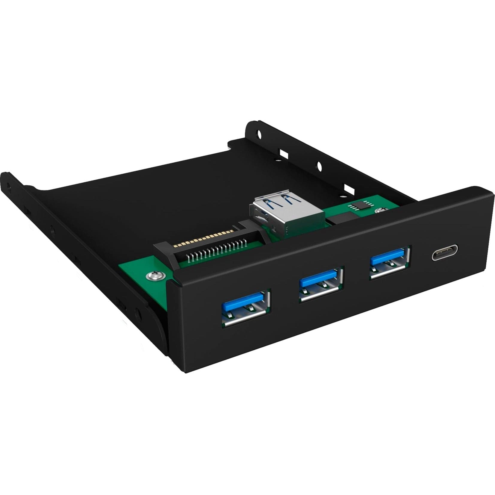 IB-HUB1418-i3, Frontpanel