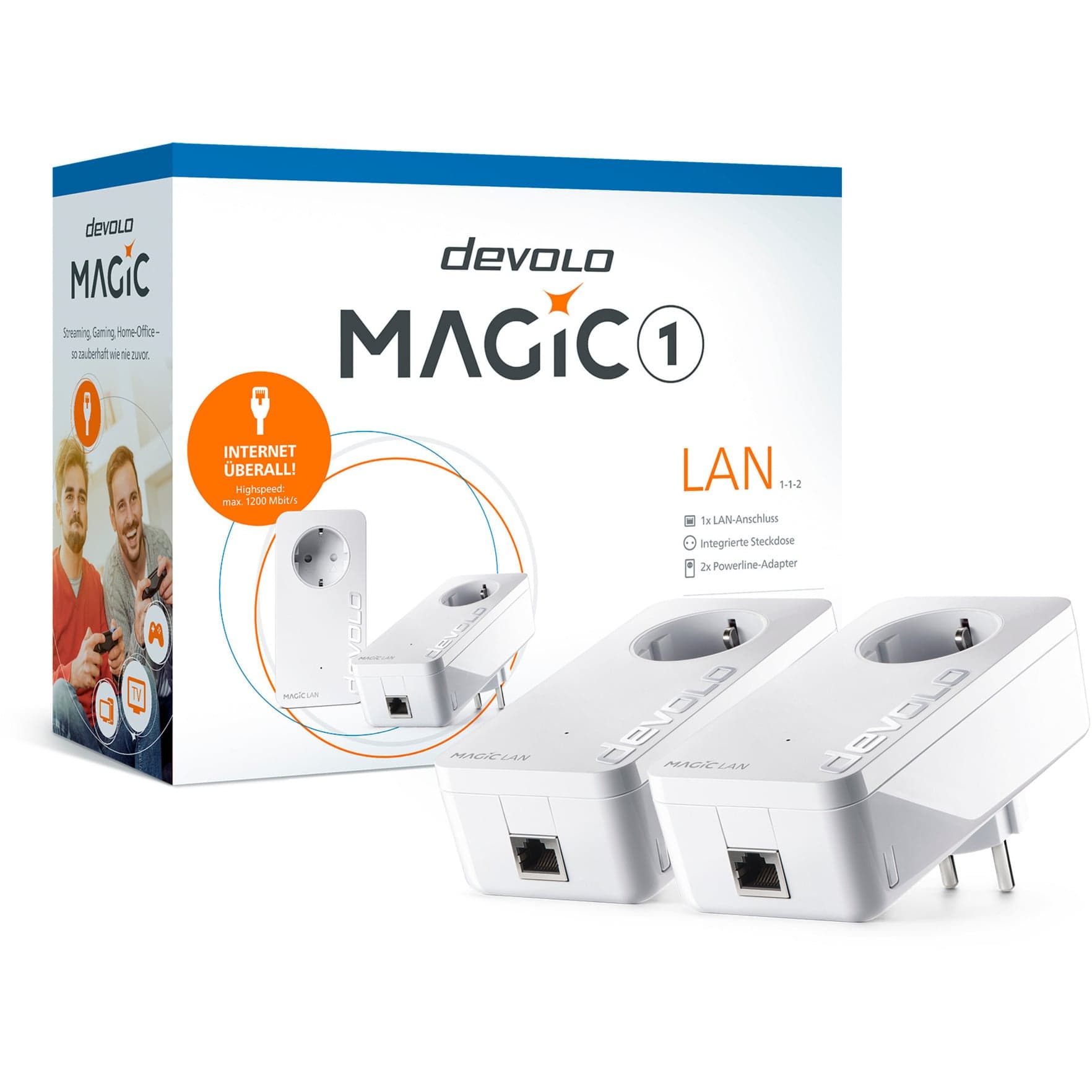 Magic 1 LAN 1-1-2 Starter Kit, Powerline