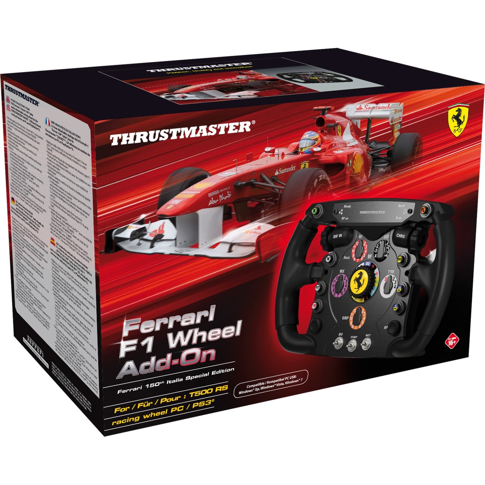 Ferrari F1 Wheel Add-On, Austausch-Lenkrad