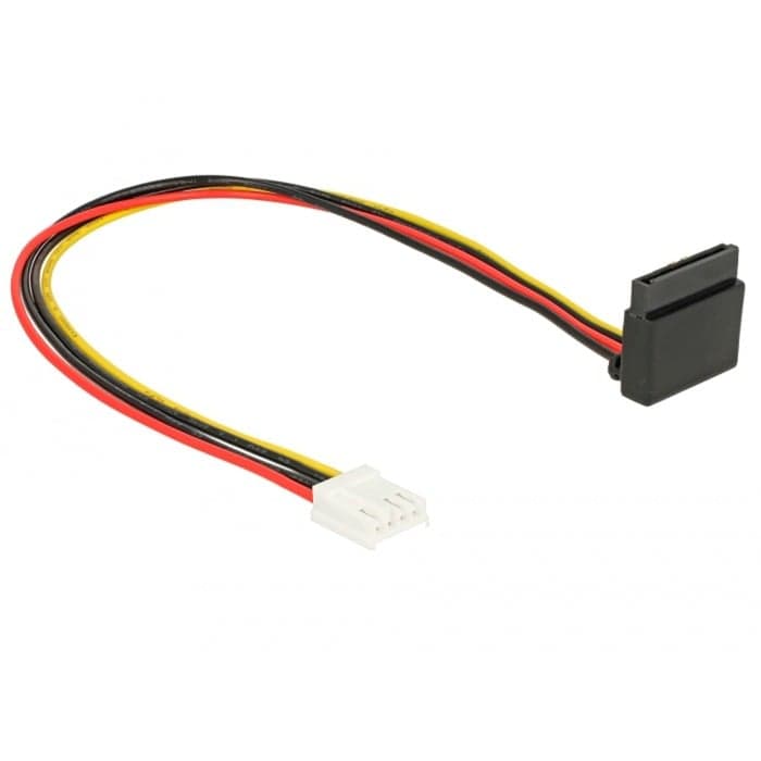 Kabel Power Floppy 4Pin (Buchse) > SATA 15Pin (Buchse)