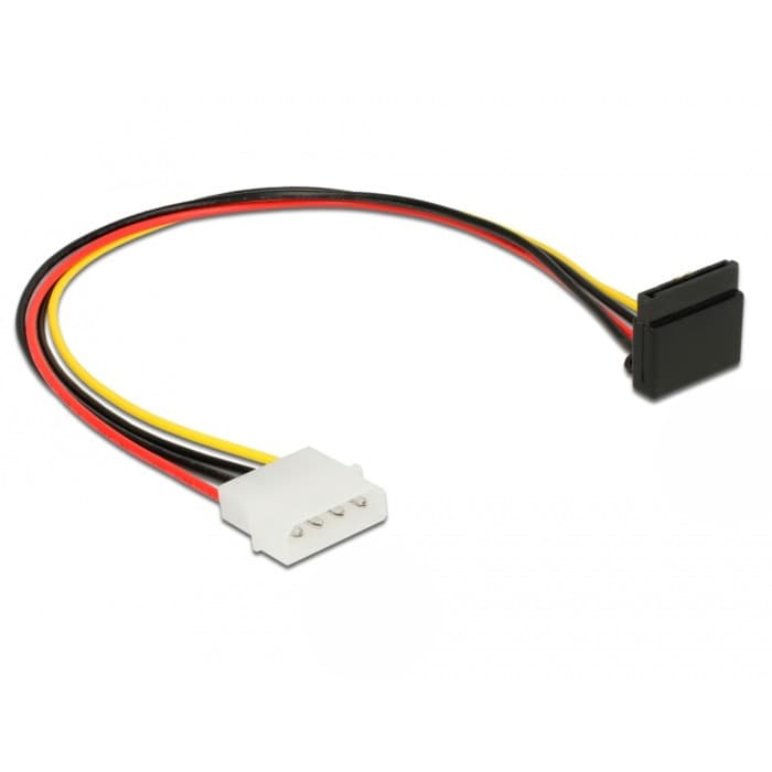 Stromkabel SATA 15Pin (Buchse) > 4Pin 5,25" (Stecker)