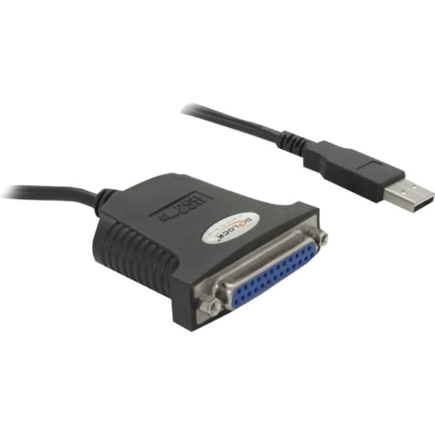 USB 1.1 Adapterkabel, USB-A Stecker > Parallel 25 Pin Buchse