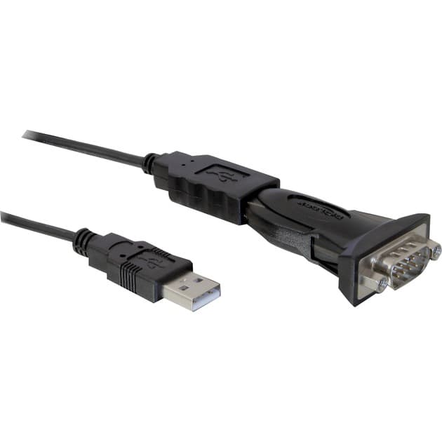 USB 2.0 Adapter, USB-A Stecker > Seriell RS-232 Stecker