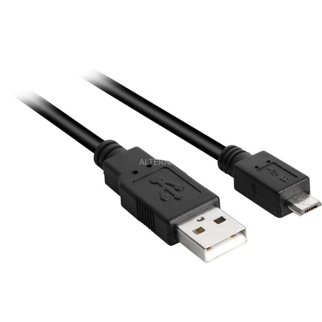 USB 2.0 Kabel, USB-A Stecker > Micro-USB Stecker