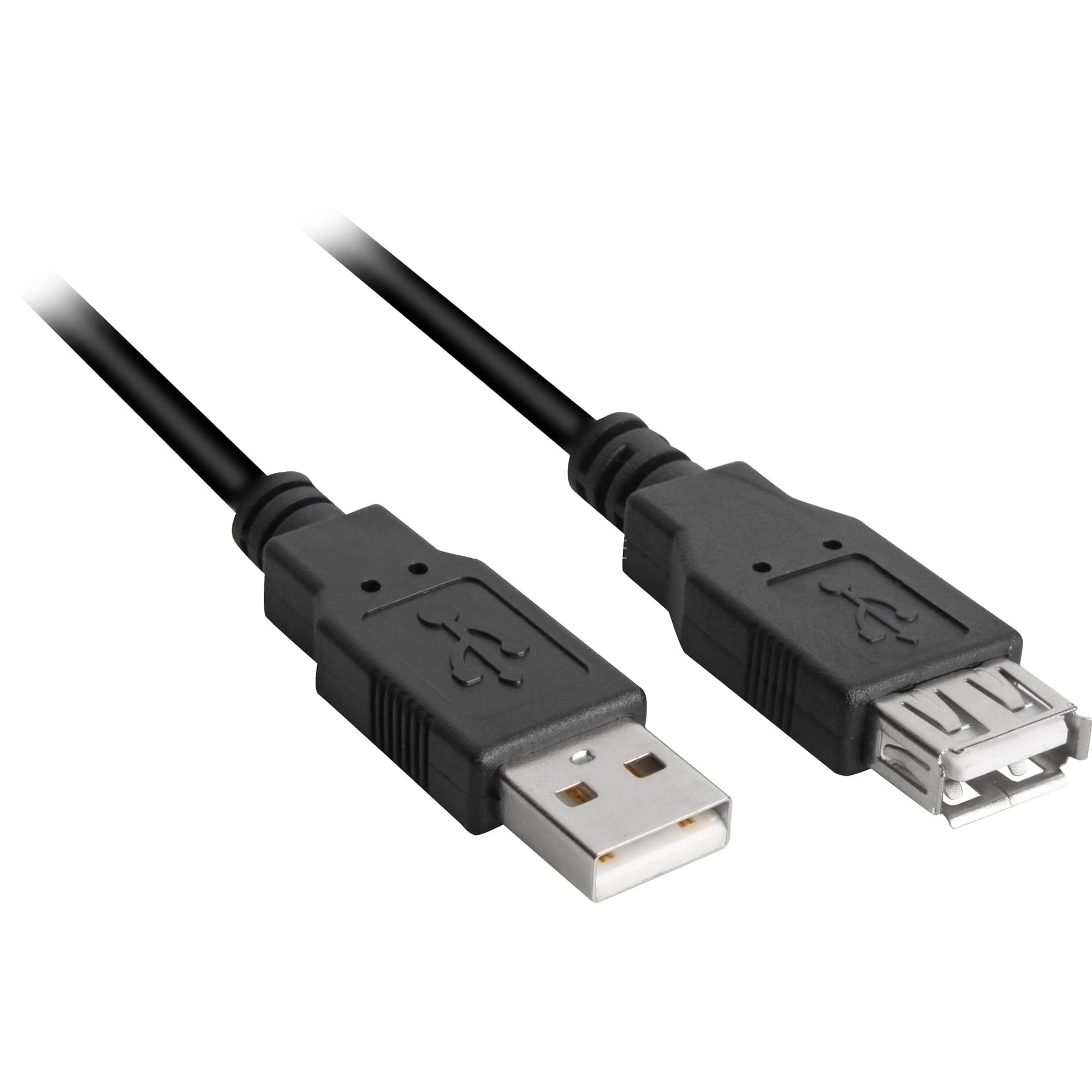 USB 2.0 Verlängerungskabel, USB-A Stecker > USB-A Buchse