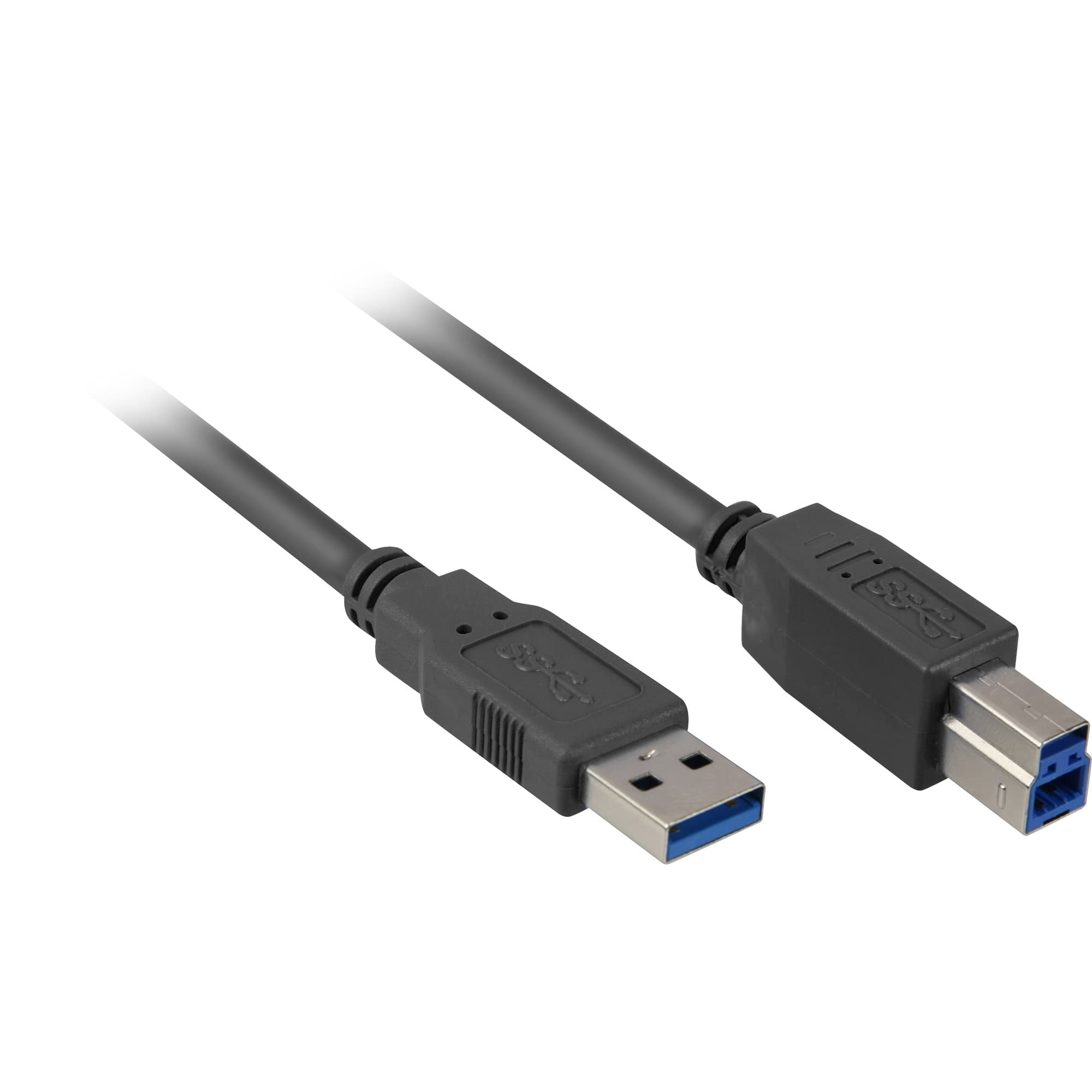 USB 3.2 Gen 1 Kabel, USB-A Stecker > USB-B Stecker