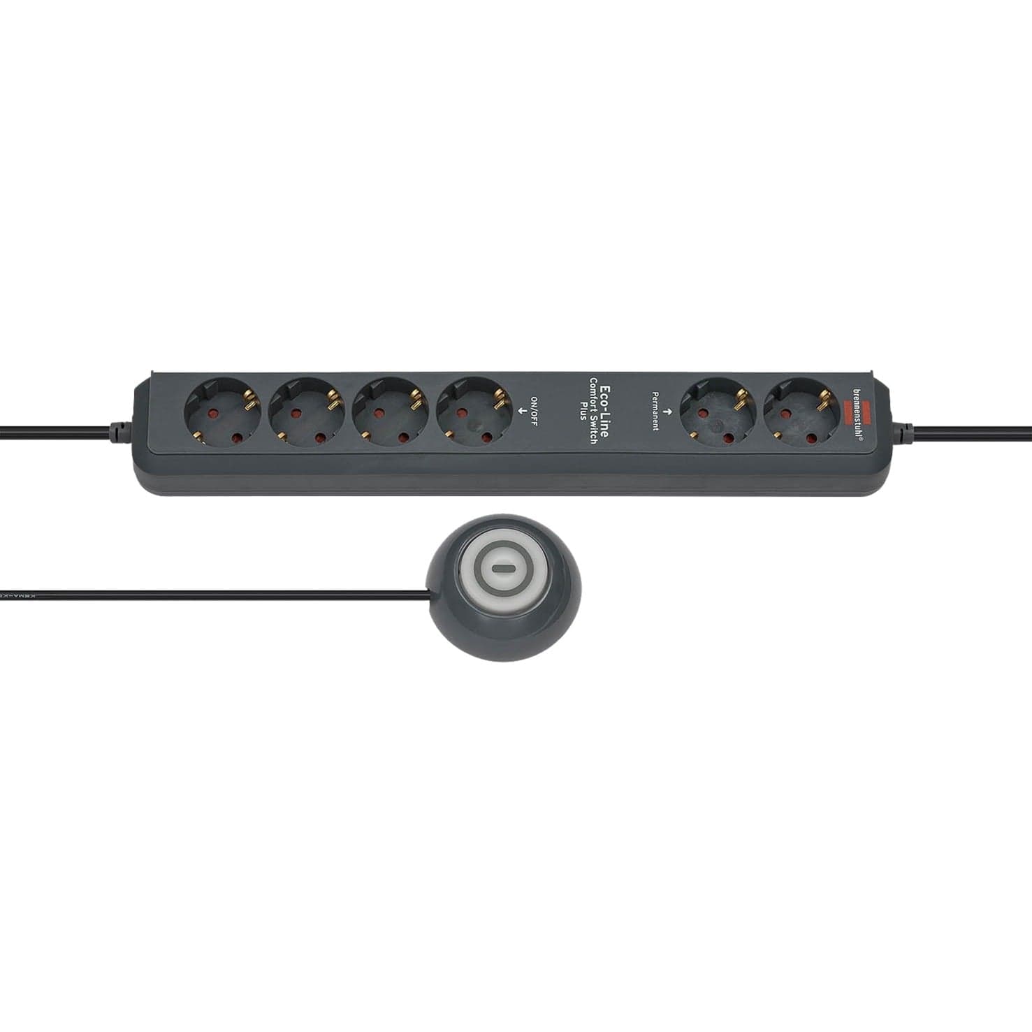 Eco-Line Comfort Switch Plus Steckdosenleiste 6-fach