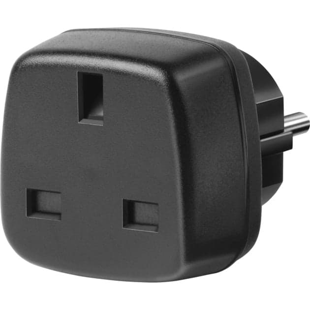 Reiseadapter UK/Schutzkontakt, Steckdosenadapter