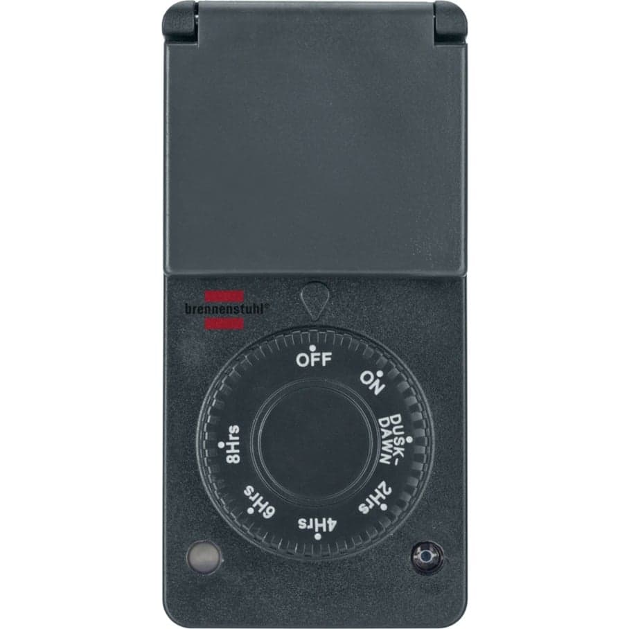 Zeitschaltuhr mit Dämmerungssensor DDT IP 44