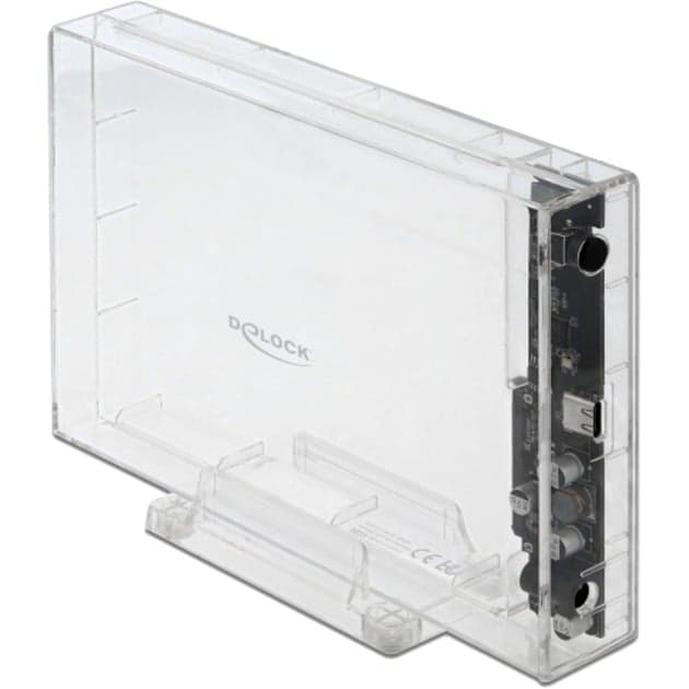 Externes Gehäuse für 3.5" SATA HDD mit USB Type-C Buchse, Laufwerksgehäuse