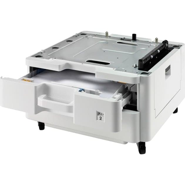 500-Blatt-Papierkassette PF-470 mit Unterschrank, Papierzufuhr