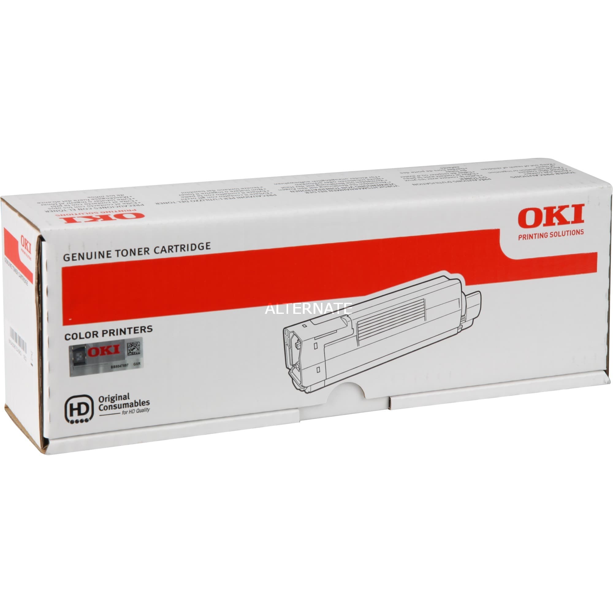 Toner schwarz 46507508
