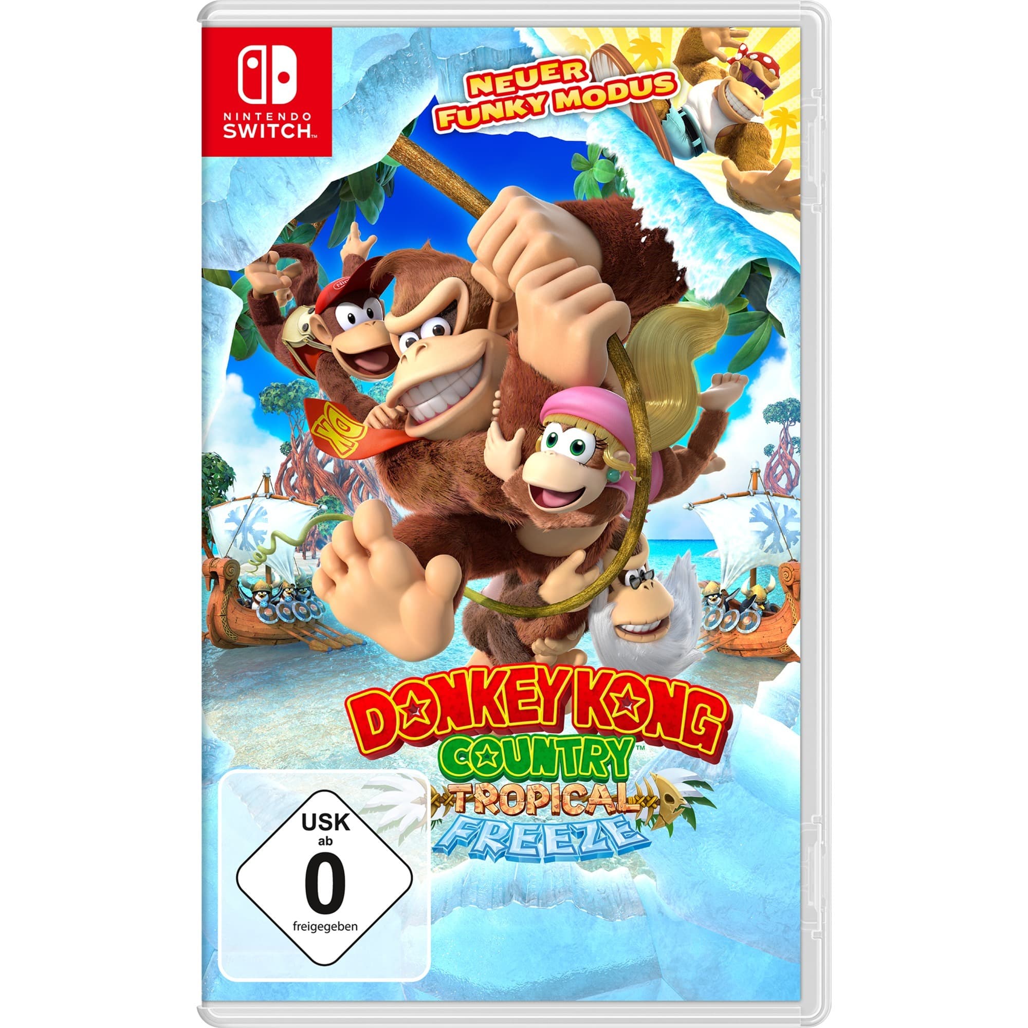 Donkey Kong Country: Tropical Freeze, Nintendo Switch-Spiel