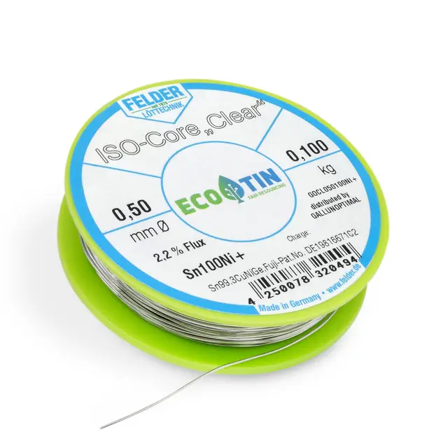felder lötlot sn100ni+ 100g 0,5mm
