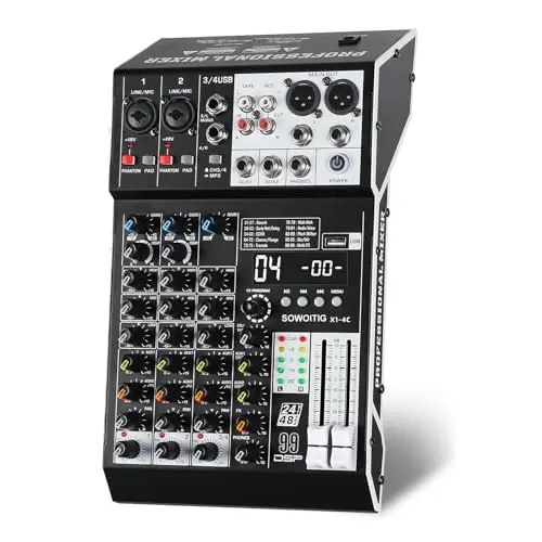 SOWOITIG X1-4C Audio-Mixer