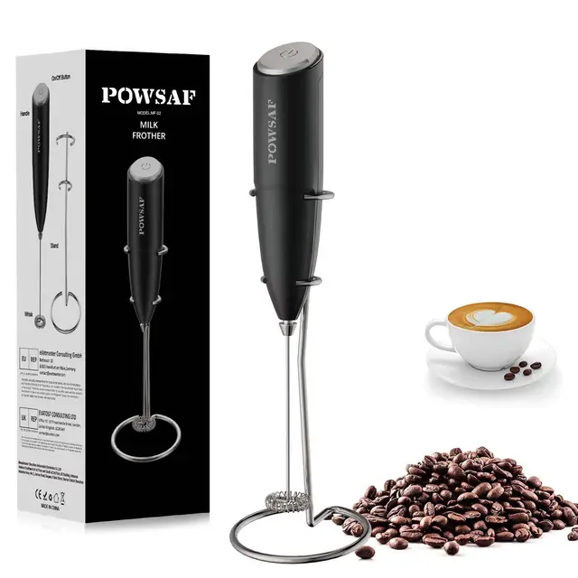 POWSAF Montalatte Elettrico Milchaufschäumer