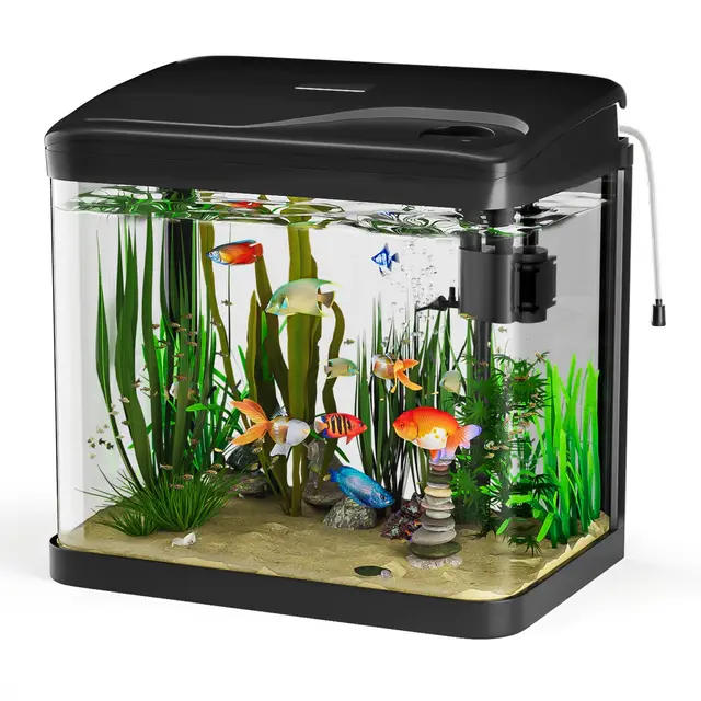 putinei nano aquarium set 15l schwarz