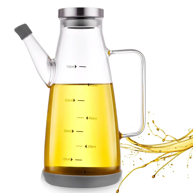 gaouto 750ml ölflasche mit tropffreiem