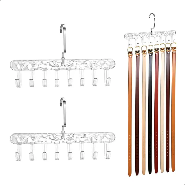 xyuayamz 2er gürtelhalter 8 haken