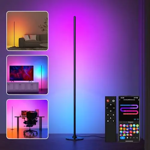 lanmonlily led stehleuchte rgbicw app