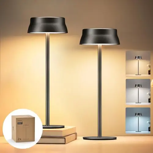 Philips Tischlampe Kabellose 2 Stück LED Akku