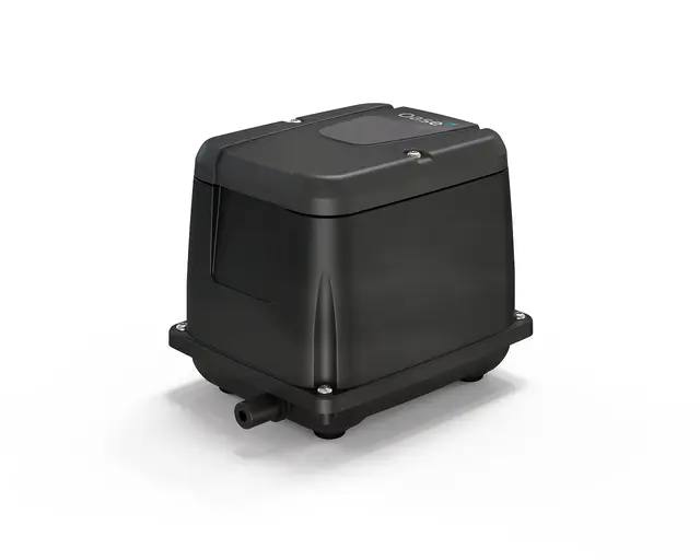 Oase 87100 AquaOxy 2500 -Teichbelüfter für Gartenteiche bis zu 25 m³, effektive Sauerstoffversorgung für Teich, Sauerstoffanreicherung, Belüfterpumpe