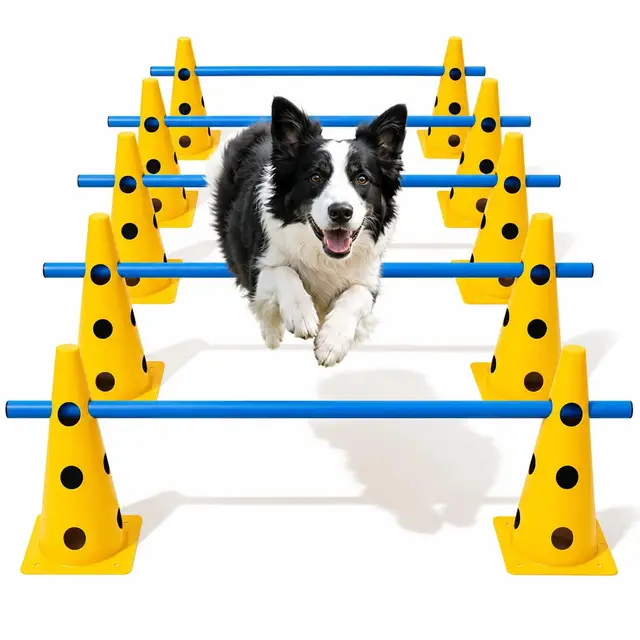 aoukar agility set hunde steckhürden