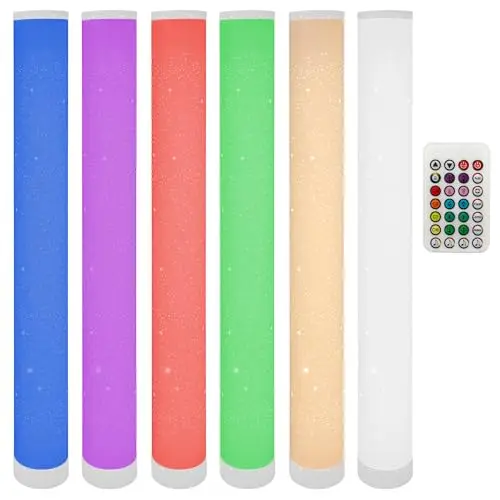 ic home rgb warmweiß stehleuchte 103 cm