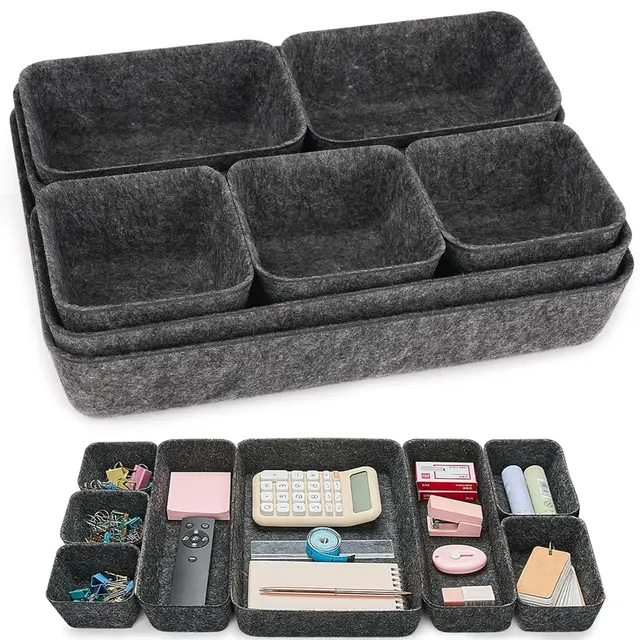 xoelle 8er schubladen organizer filz