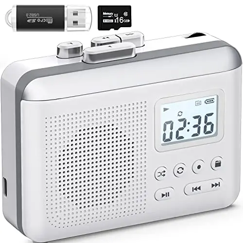 Dingmi Gracioso 381 tragbarer Kassettenspieler mit MP3-Konverter
