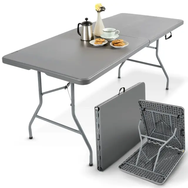 Arebos Klapptisch 182x74 cm
