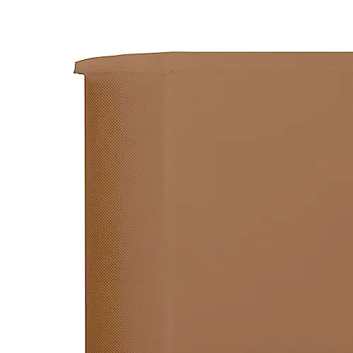 vidaxl windschutz faltbar 3 paneele