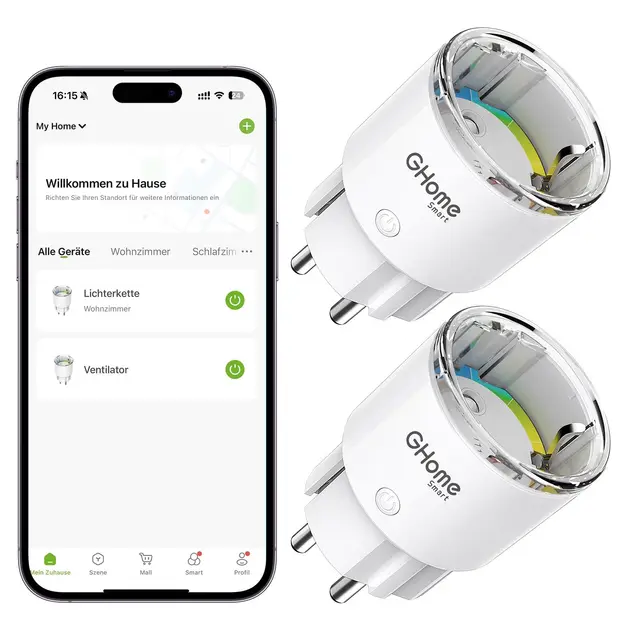 ghome smart wlan steckdose