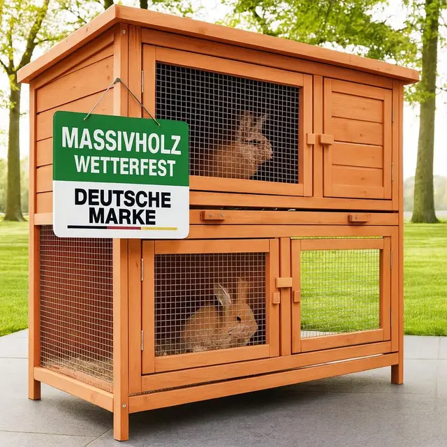 zooprinz premium hasenstall mukkel