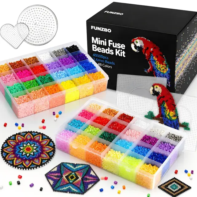 funzbo mini bügelperlen 2,6mm 40000