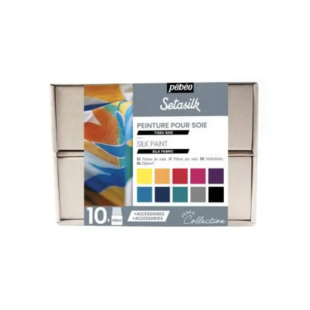 pebeo setasilk collection box