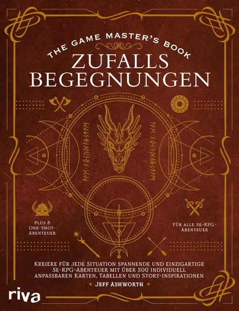 The Game Master’s Book: Zufallsbegegnungen: Kreiere für jede Situation spannende und einzigartige 5e-RPG-Abenteuer mit über 500 individuell anpassbaren Karten, Tabellen und Story-Inspirationen