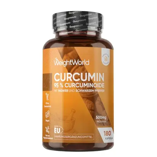 WeightWorld Curcumin 500mg Kapseln
