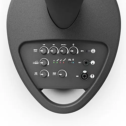 LD Systems LDMAUI5 Ultraportables Säulen PA System mit Mixer schwarz