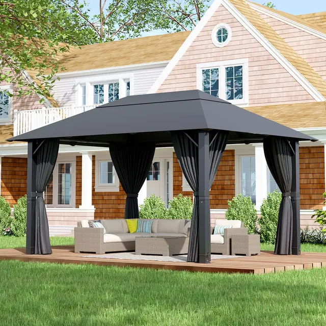 devoko 3x4 gartenpavillon
