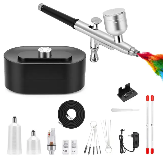 hoyiyobi airbrush kompressor 48 psi