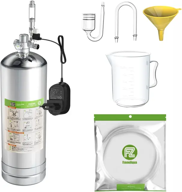 fzone 5,5l co2 anlage aquarium