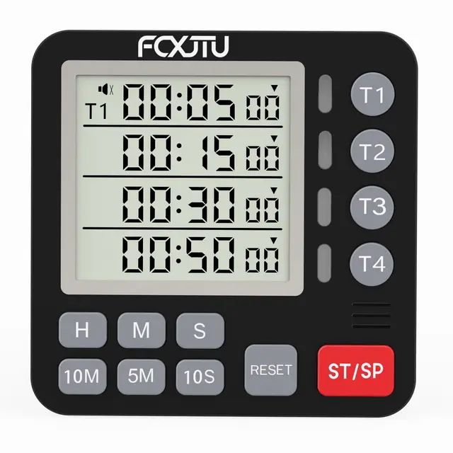fcxjtu ys-166 4-kanal küchentimer