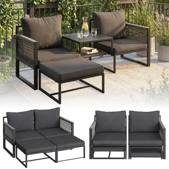 steelsøn tyranis gartenmöbel set
