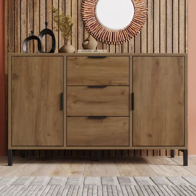 merax kommode 120 cm sideboard