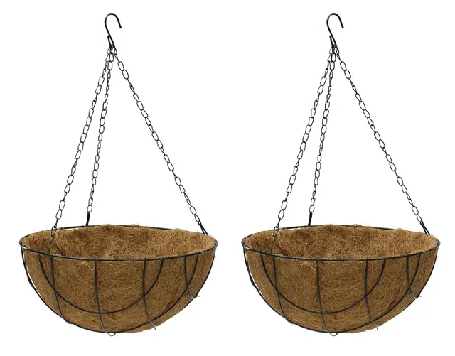 decoline blumenampel 30,5 cm 2er set