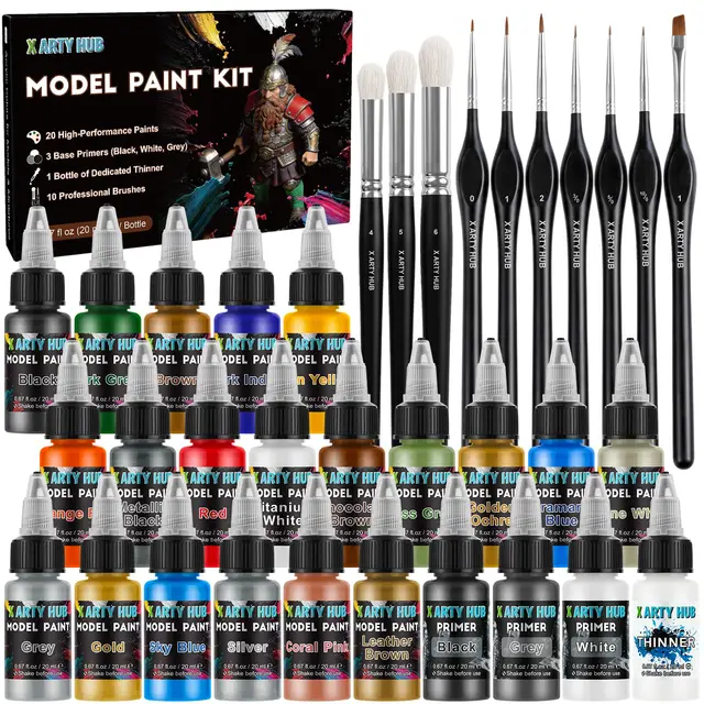 x arty hub miniaturfarben set